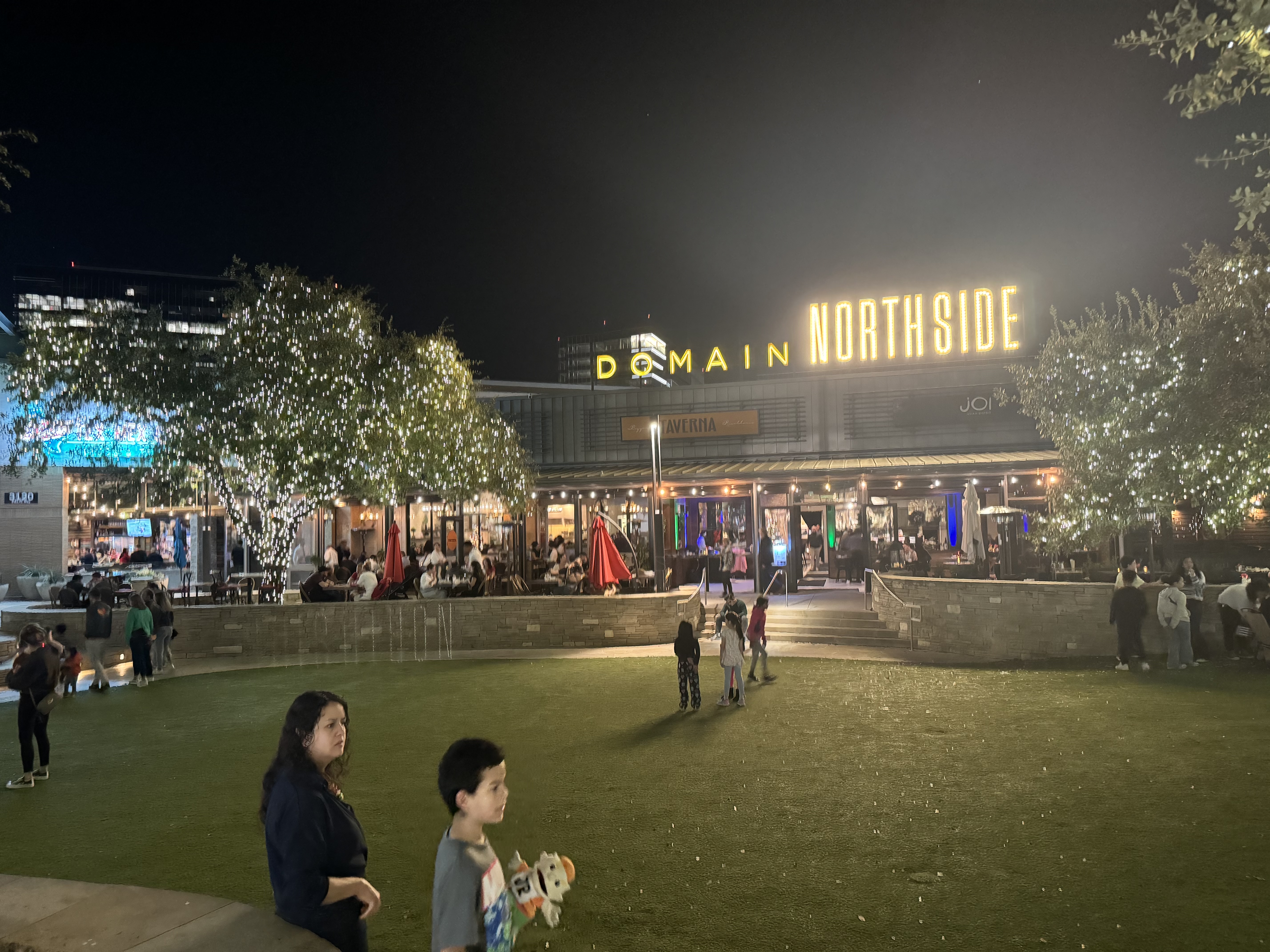 Domain Northside Austin TX — luxury retail, dining, and tech hub nightlife